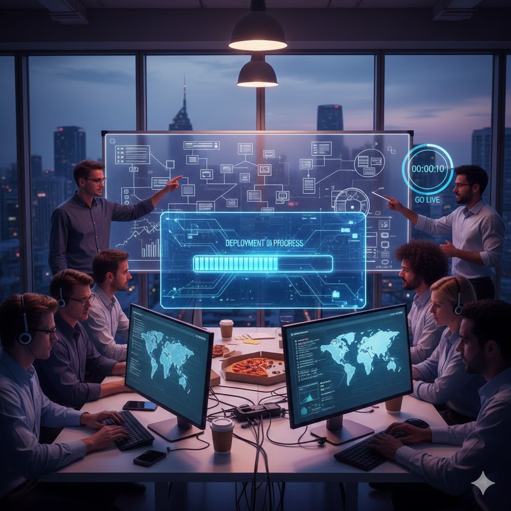 Website-Launch und Bereitstellungsprozess